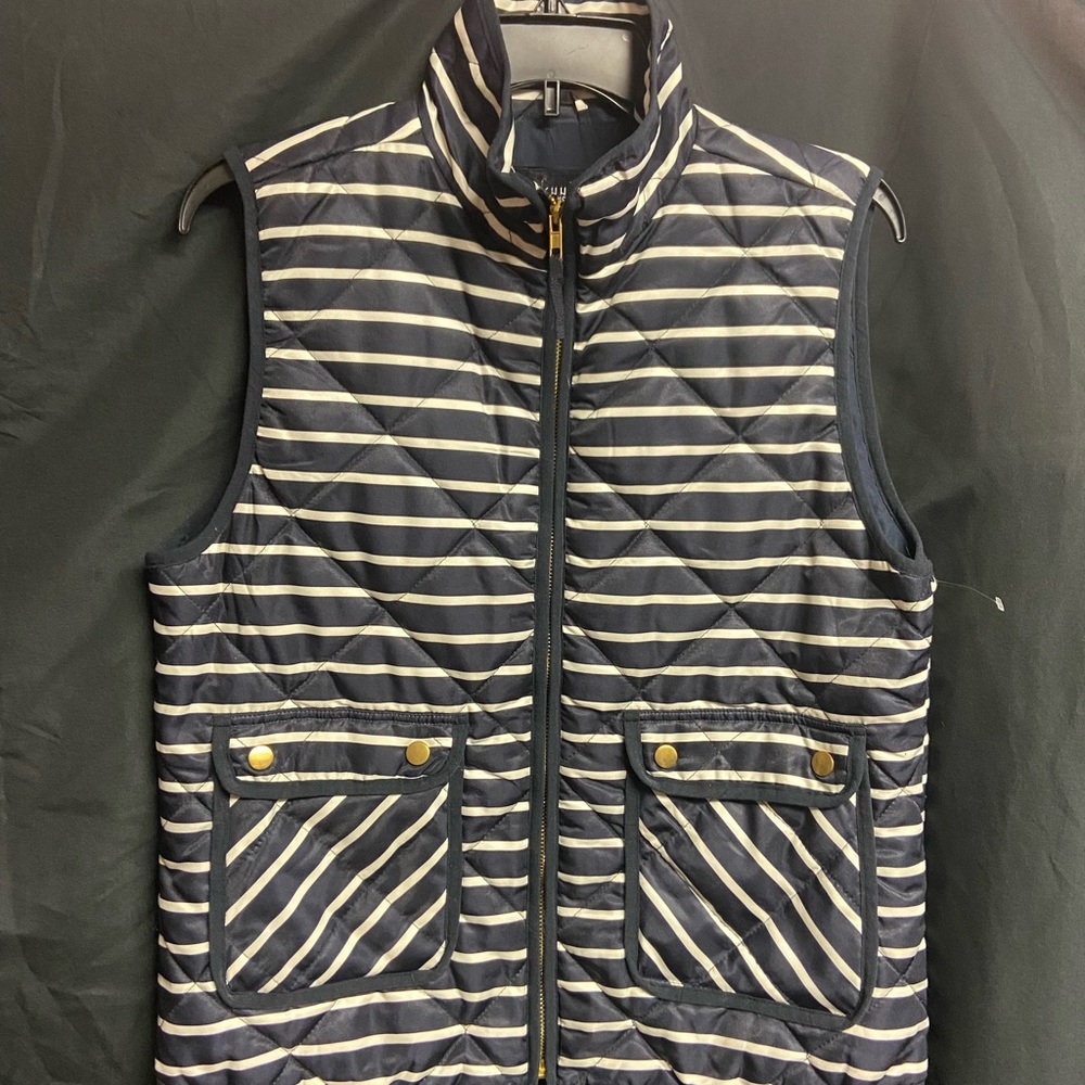 Navy & White Vest